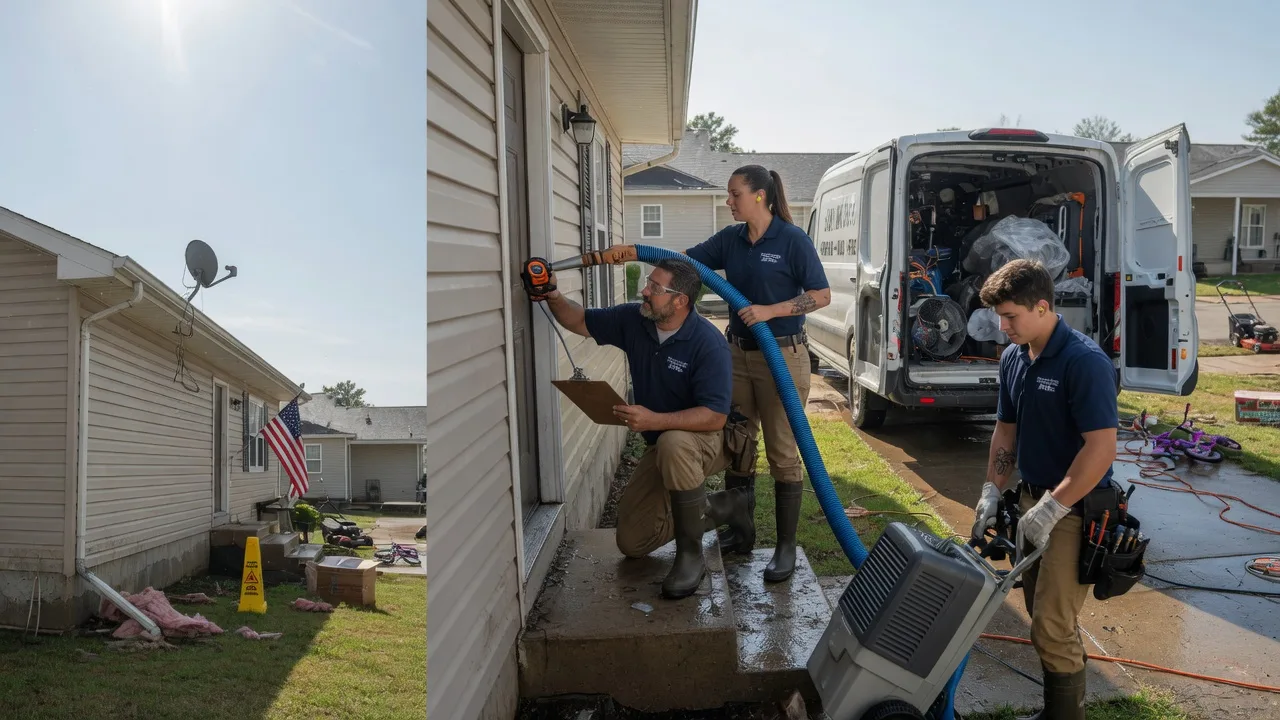 Ceiling Water Damage Restoration in Swengel, PA near me